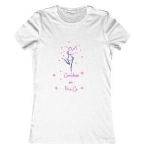 White Graphic Tee - Goddess on The Go